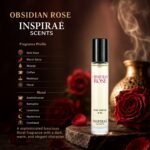 Obsidian Rose by Inspirae Scents Perfume 15ml – Long Lasting Rose Floral Woody Luxury Unisex Fragrance - Image 2